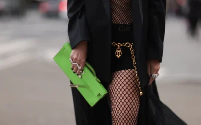 Nylon: 10 unexpected fishnet fits from the streets of New York Fashion Week