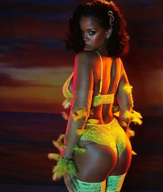 Lingerie Campaign: Rihanna
