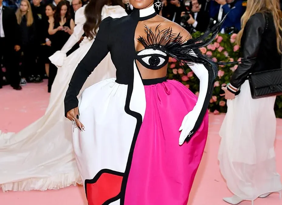 The Hollywood Reporter: Met Gala: Janelle Monae’s Stylist Talks Her “Blinking Eye” Look From Christian Siriano
